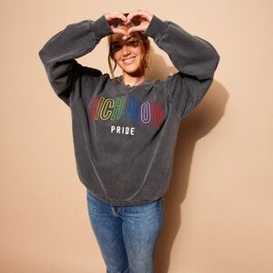 Rich Mom Pride Sweatshirt- Size Medium